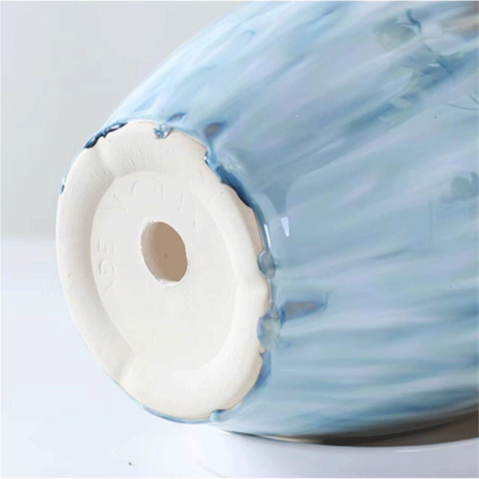 Sadzarki do kwiatów Duża ceramiczna doniczka ze spodkiem, idealna do wystroju domu: wystawienia w salonie(Duży)