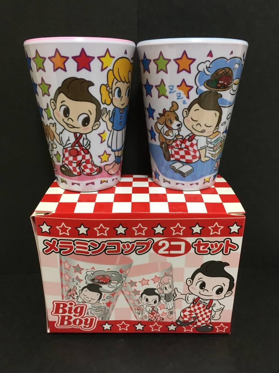 Amazon.co.jp: Big Boy/ビッグボーイ ボビーくん メラミンコップ2 