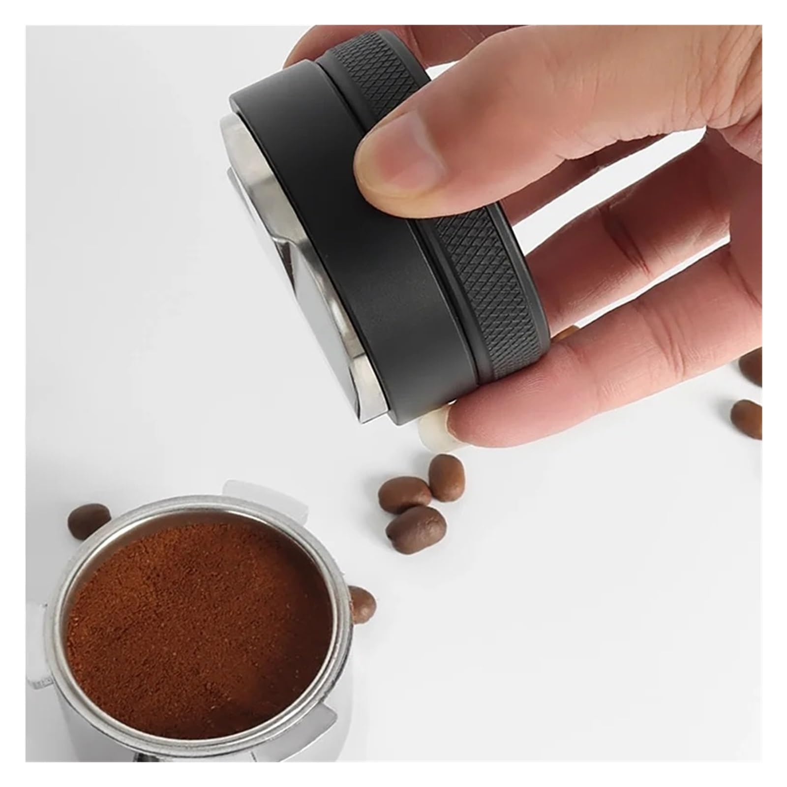 Strumento/livellatore for caffè, 3 inclinazioni angolate, regolabile, adatto for portafiltri con profondità di 51/53/58 mm(3PCS,51mm)
