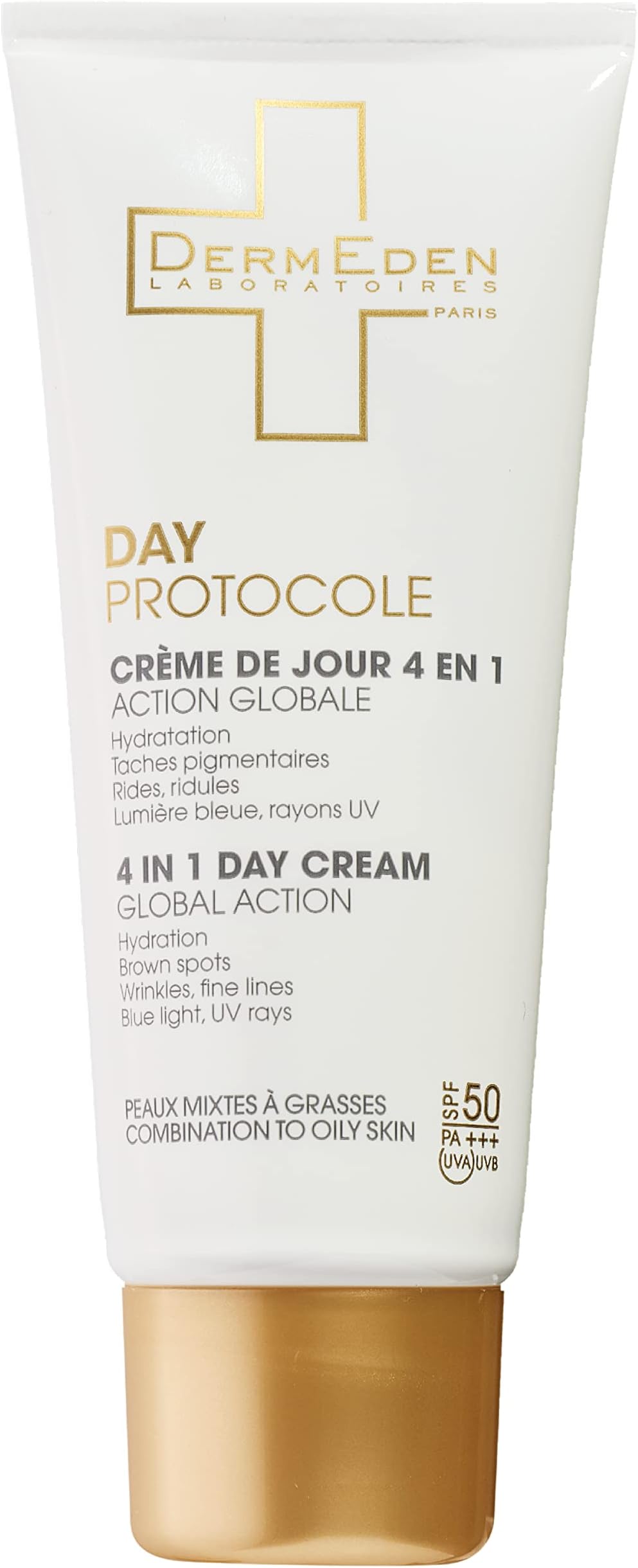 DAY PROTOCOLE ANTI-AGEING DAY CREAM SPF 50 COMBINATION TO OILY SKIN 50ML