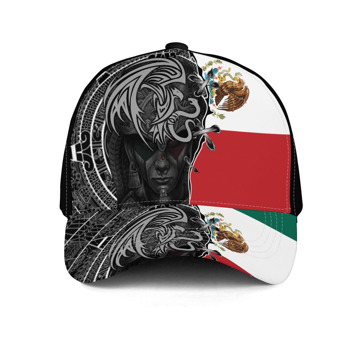 Cappello Messico, Cappelli messicani per uomo donna, Cappelli da baseball con bandiera dell'aquila del Messico Snapback, Gorras De Mexico para Hombres