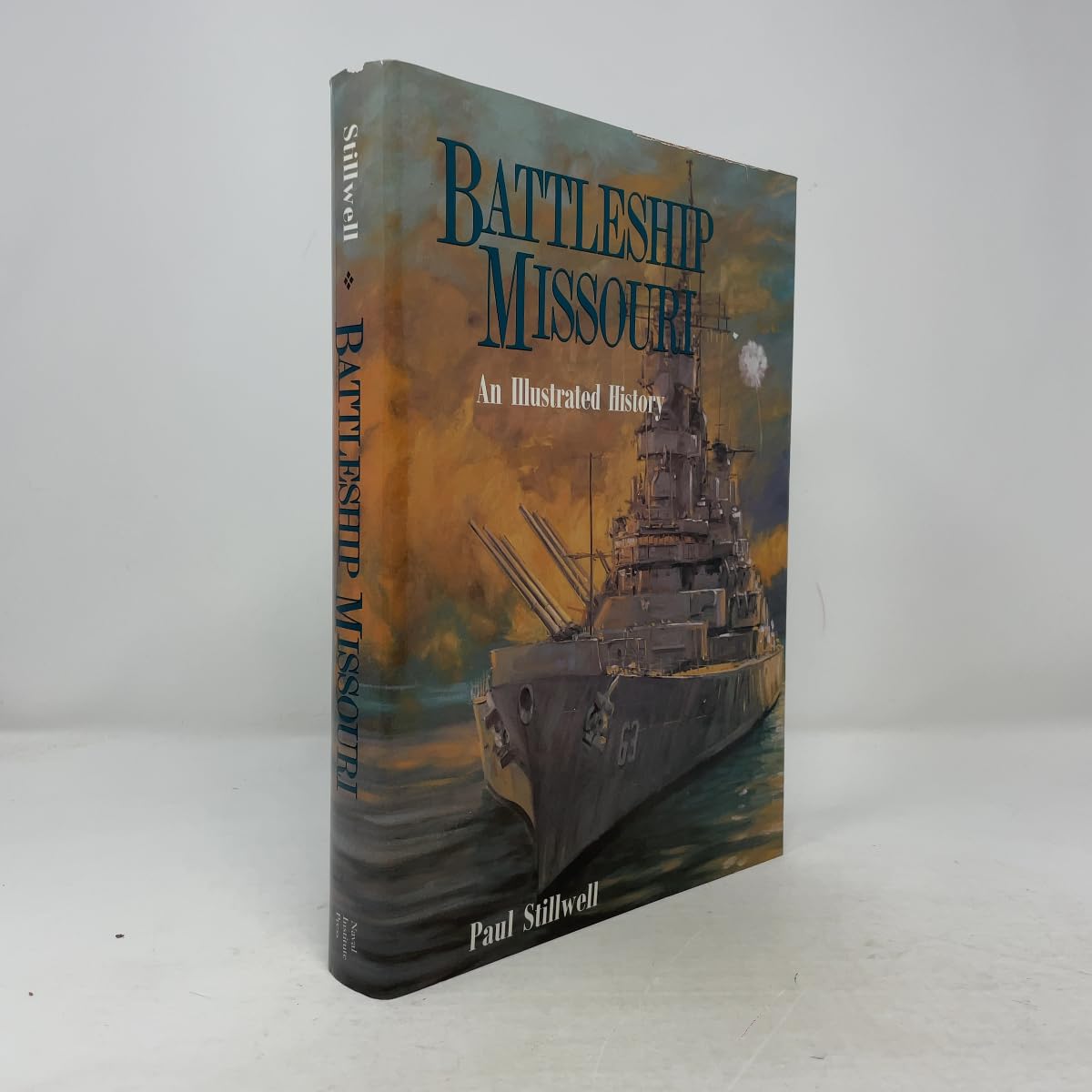 Battleship Missouri beau livre illustré de collection sur l'histoire navale