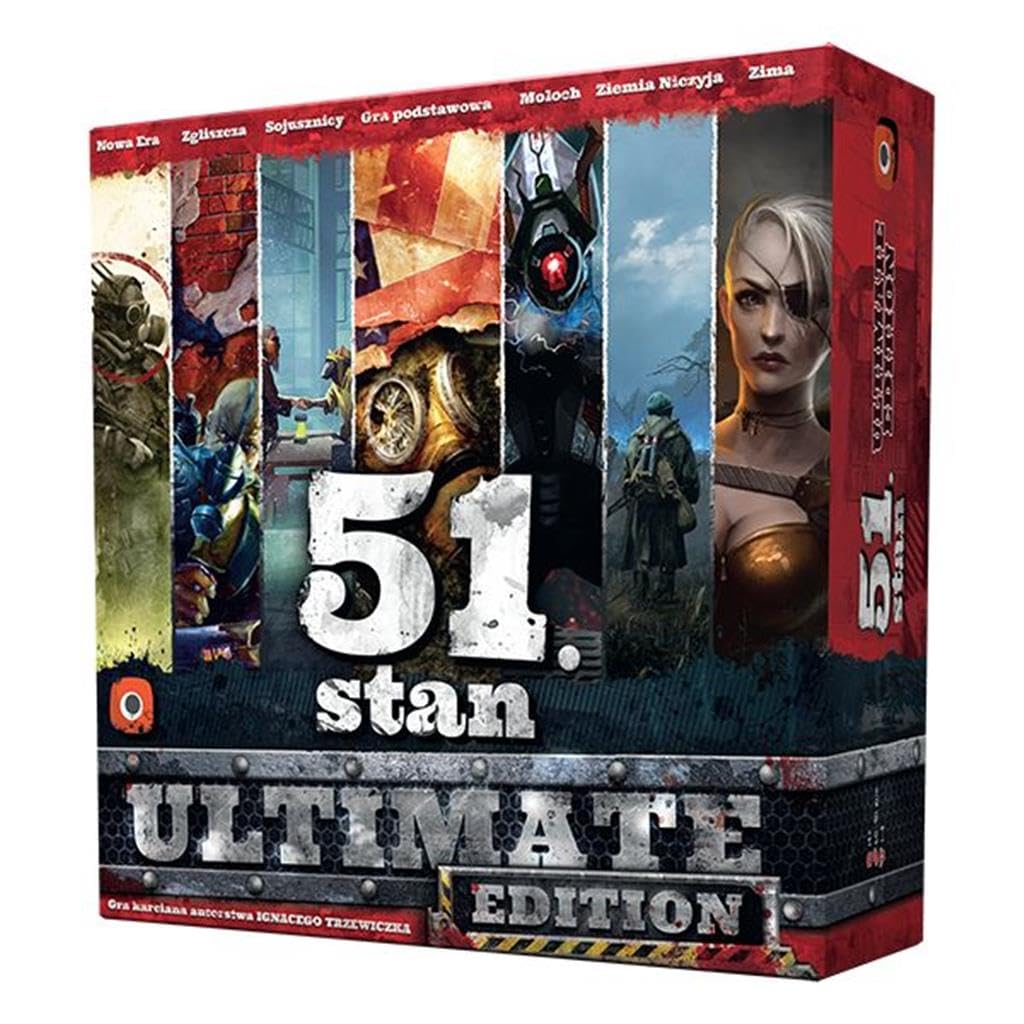 51 Condición: Ultimate Edition, juego de cartas, incluye el juego base y 6 extras incluyendo Expansión Earth of Nadie, a partir de 14 años, 1-4 jugadores, tiempo de juego: 75 minutos