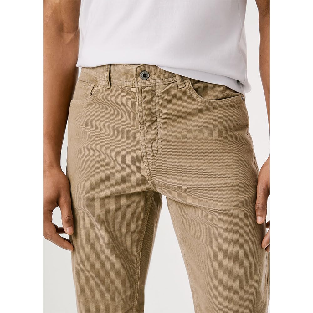 Pepe Jeans Slim Five Pockets Corduroy Pantalón para Hombre