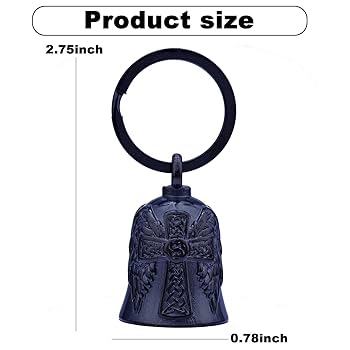 Motorcycle Men Bells - Motorcycle Angel Bell for Men Women