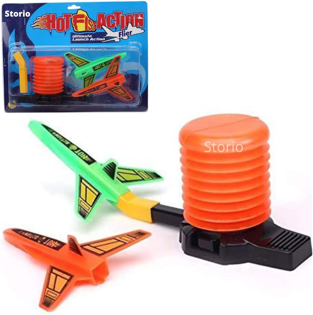 Toys Ultimate Launch Action Flier Flight Toys Figure Play Set for Kids Boys and Girls (Aeroplane)