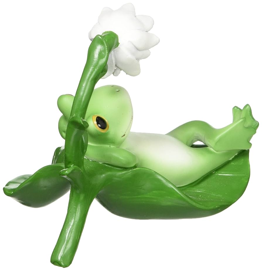 Amazon.co.jp: ダイカイ コポー 葉っぱの上に寝転ぶカエル 10.8