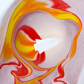 ZIMPLI - Large Rocket Flame Baff Bombz, Create a Flame Effect, fizzing, bathtime Adventure, Bath Bomb Party Favour, Birthday Gift for Boys