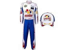 Ricky Bobby Racing Costume Jumpsuit for Men