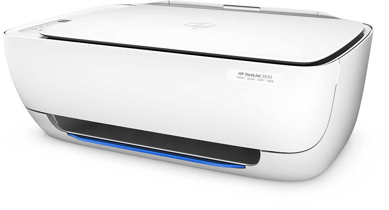 HP K4T99B#BEK Deskjet 3630 All-in-One Multifunktion Drucker weiß