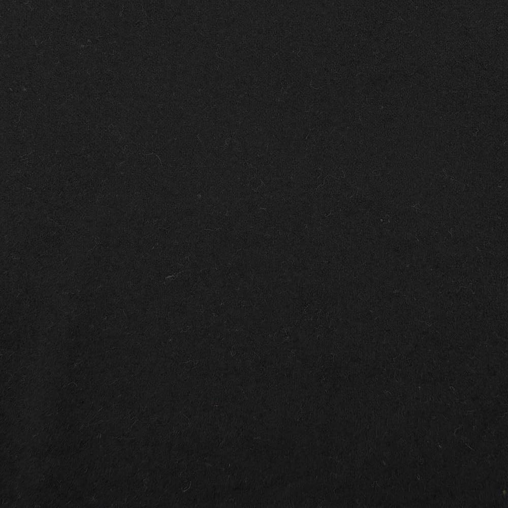 Oh Sew Crafty Limited Black Plain Flannel Winceyette Fabric 100% Cotton Soft Brushed Flannelette 110Cm Wide (Price Per Metre) (Black)
