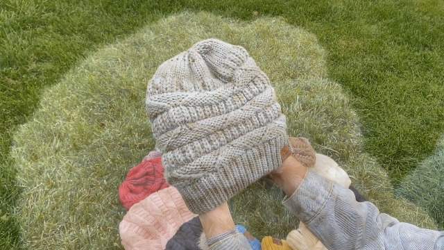 Somaler Knit Slouchy Beanie Hats for Women Oversized Warm Winter Hats Baggy Ski SOMALER Knit Beanie Hat for Women Oversize Chunky Winter  main image 3
