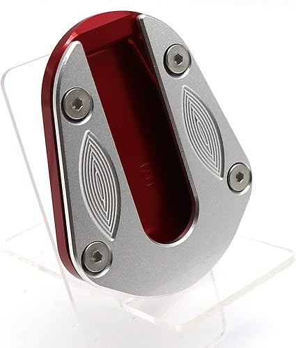 Miniatura 2 de Soporte lateral de pie de motocicleta Placa de soporte ampliador Placa de ampliación Soporte lateral CNC Almohadilla para Benelli TRK 502 TRK502