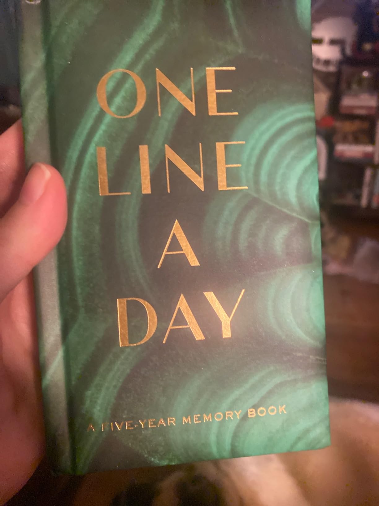 Malachite Green One Line a Day: A Five-Year Memory Book: Chronicle ...