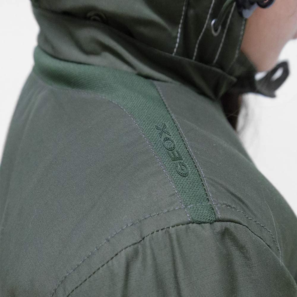 Geox Mädchen Jacke Mantel Atmungsaktiv Parka olivgrün Winterjacke