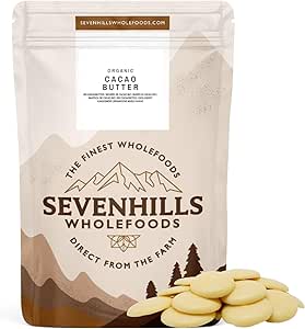 Sevenhills Wholefoods Kakaobutter Bio, Wafers, 1kg