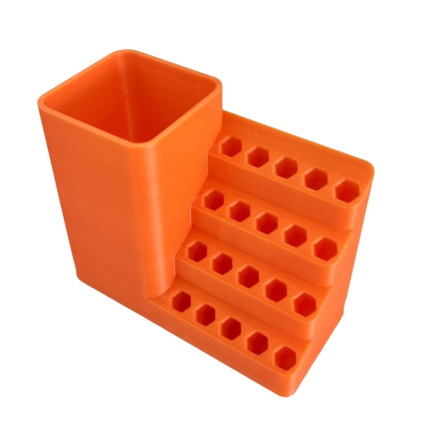 sodeber Screwdriver Bit Holder Toolboxes 20/25 / 50/100 Hole Option Organizers Drill Bit for Garage Workshop Drill Bits Storage