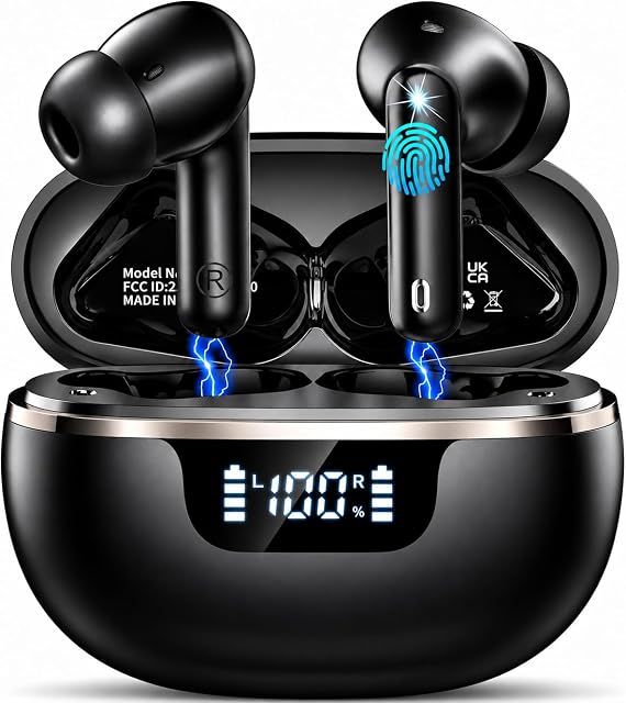 Auriculares inalámbricos Bluetooth 5.4 HiFi 48H