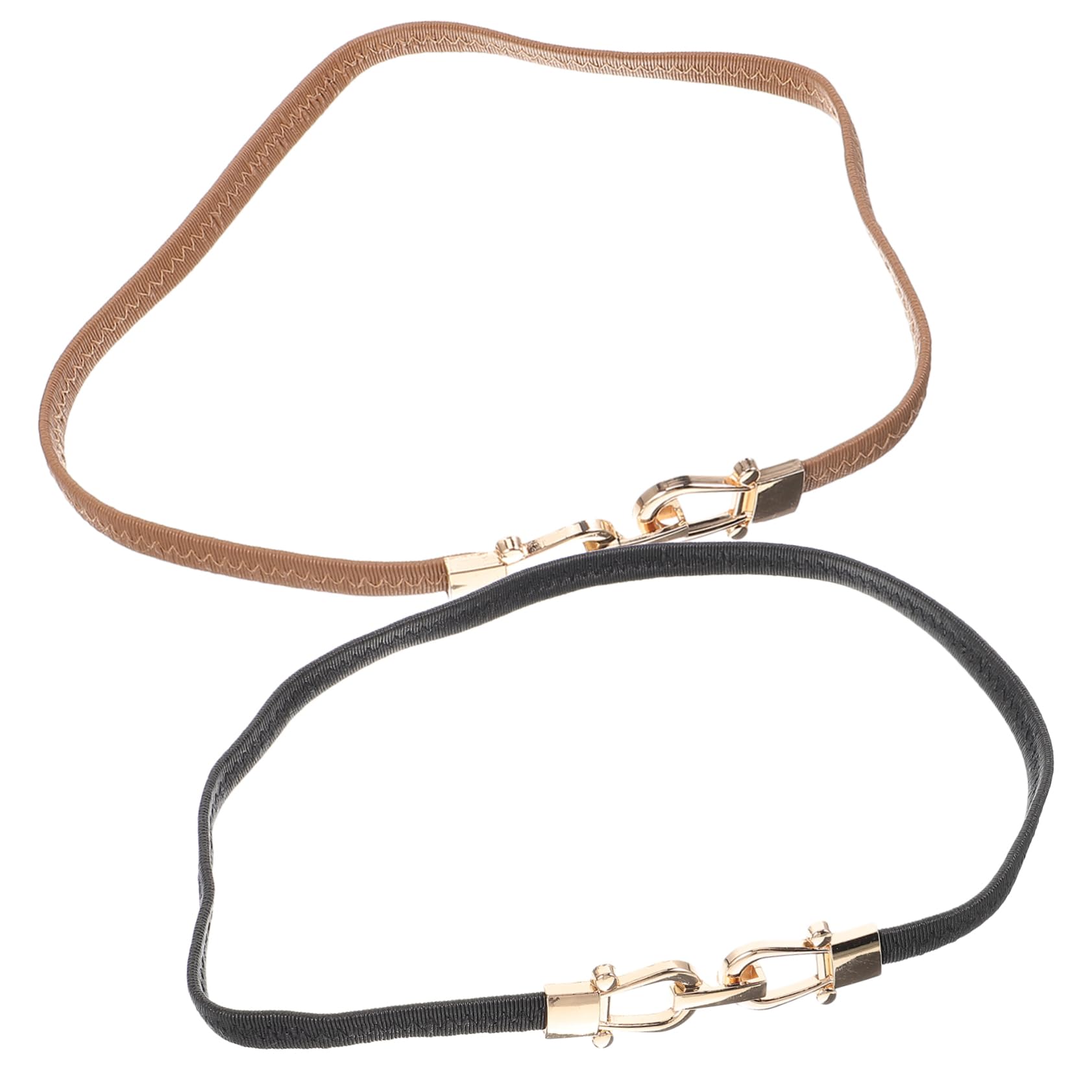 SHERCHPRY 8 Piezas Cinturón De Con Hebilla Cinturones Para Vestidos De Cinturón Elástico Para Cinturón Elástico Cinturón De Vestir De Niña Banda Elástica