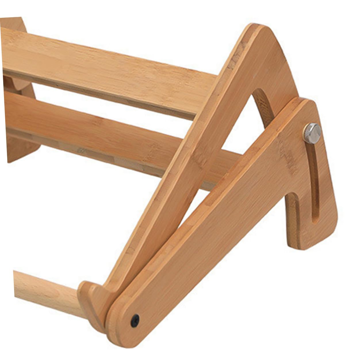 BESPORTBLE Supporto Regolabile per Laptop in Legno 13-156 Pollici Supporto Pieghevole Portatile per Laptop Accessorio Multifunzionale per Computer e Tablet Protezione Ergonomica della