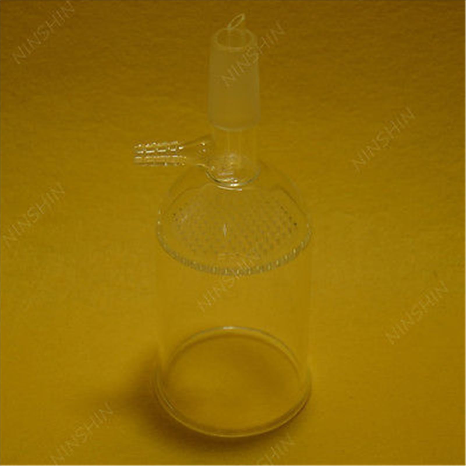 1000 ml, 24/40, zestaw do filtracji ssącej, lejek filtrujący 70 mm, szklana kolba, pompa próżniowa