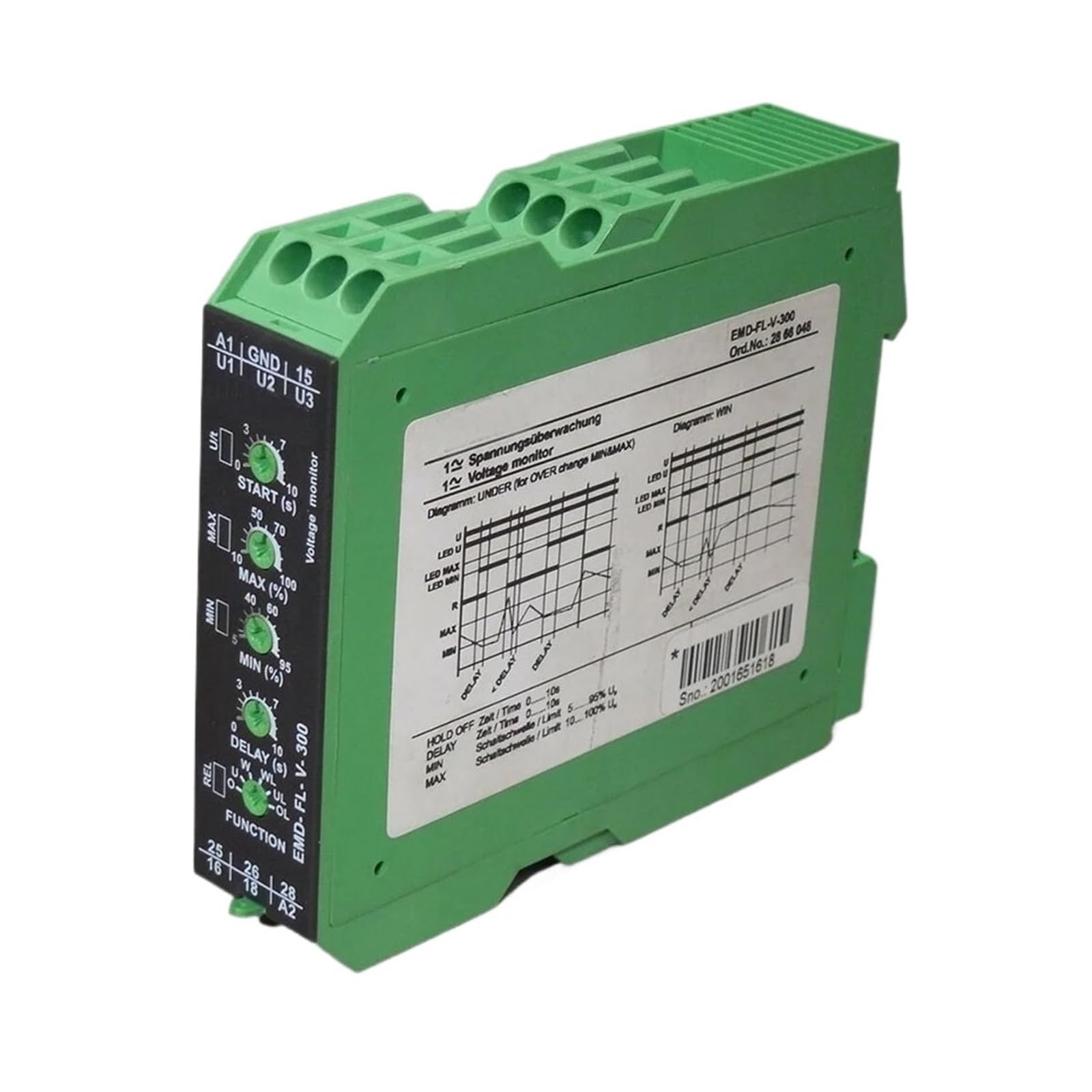 ZVQYSGIW EMD-FL-V-300 2866048 Relay