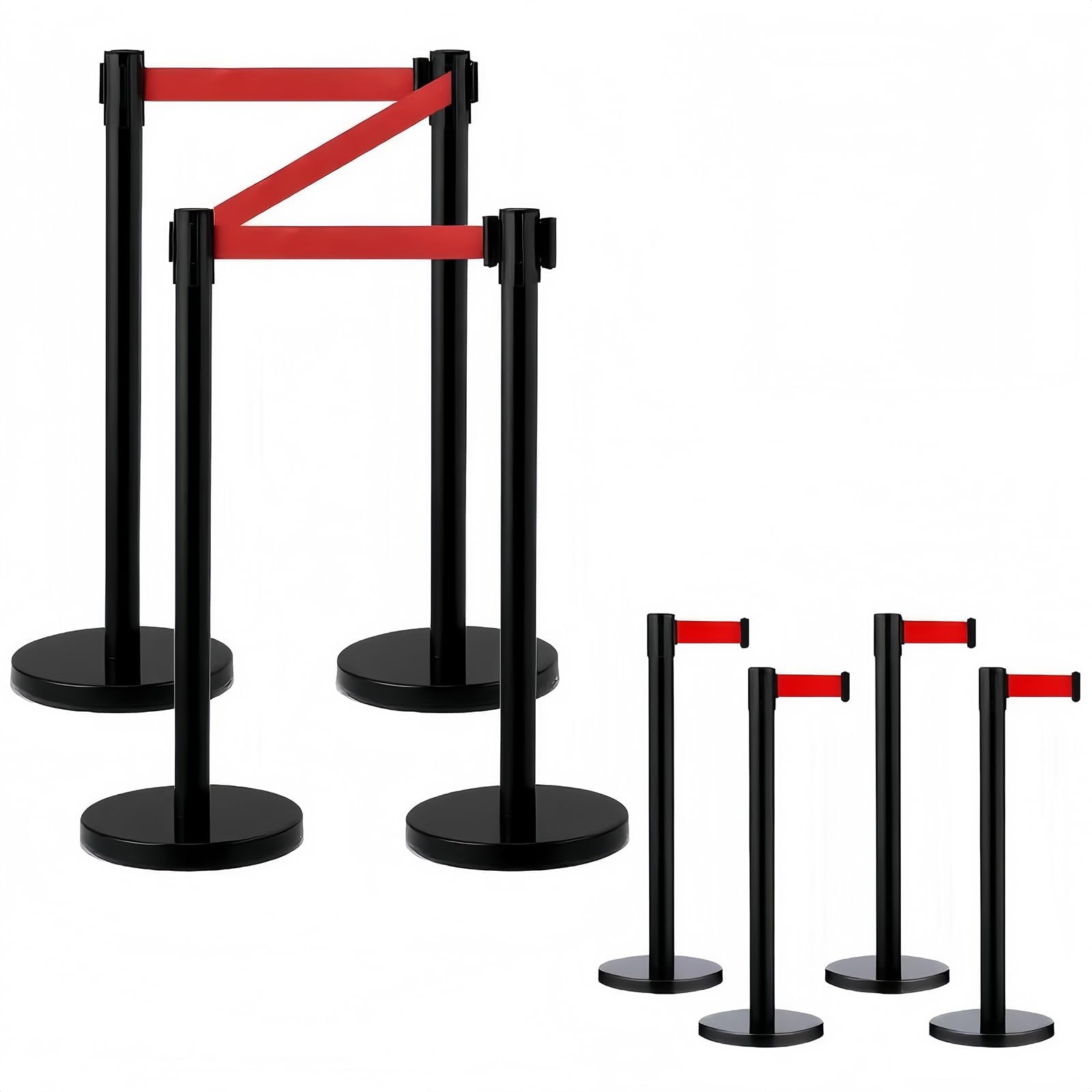 じょん【新品】ベルトパーティション 赤　20本セット 2m幅　整列 楽天市場】【P5倍1/10 13-15時&最大1万円ｸｰﾎﾟﾝ1/9-15】 【法人限定