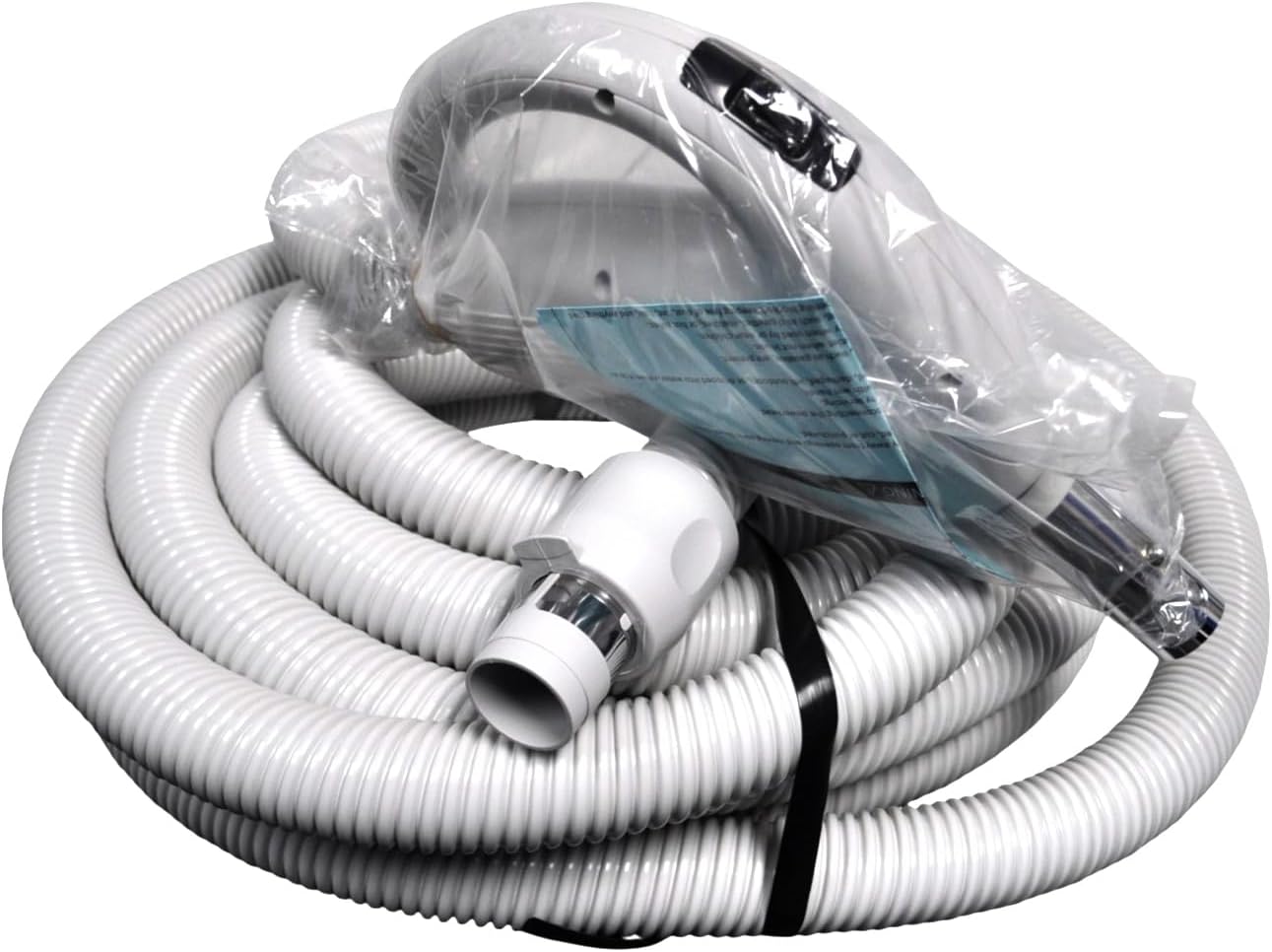 Valuflex 35 Foot Low Voltage Central Vacuum Hose Assembly with Button XV130138035BUI