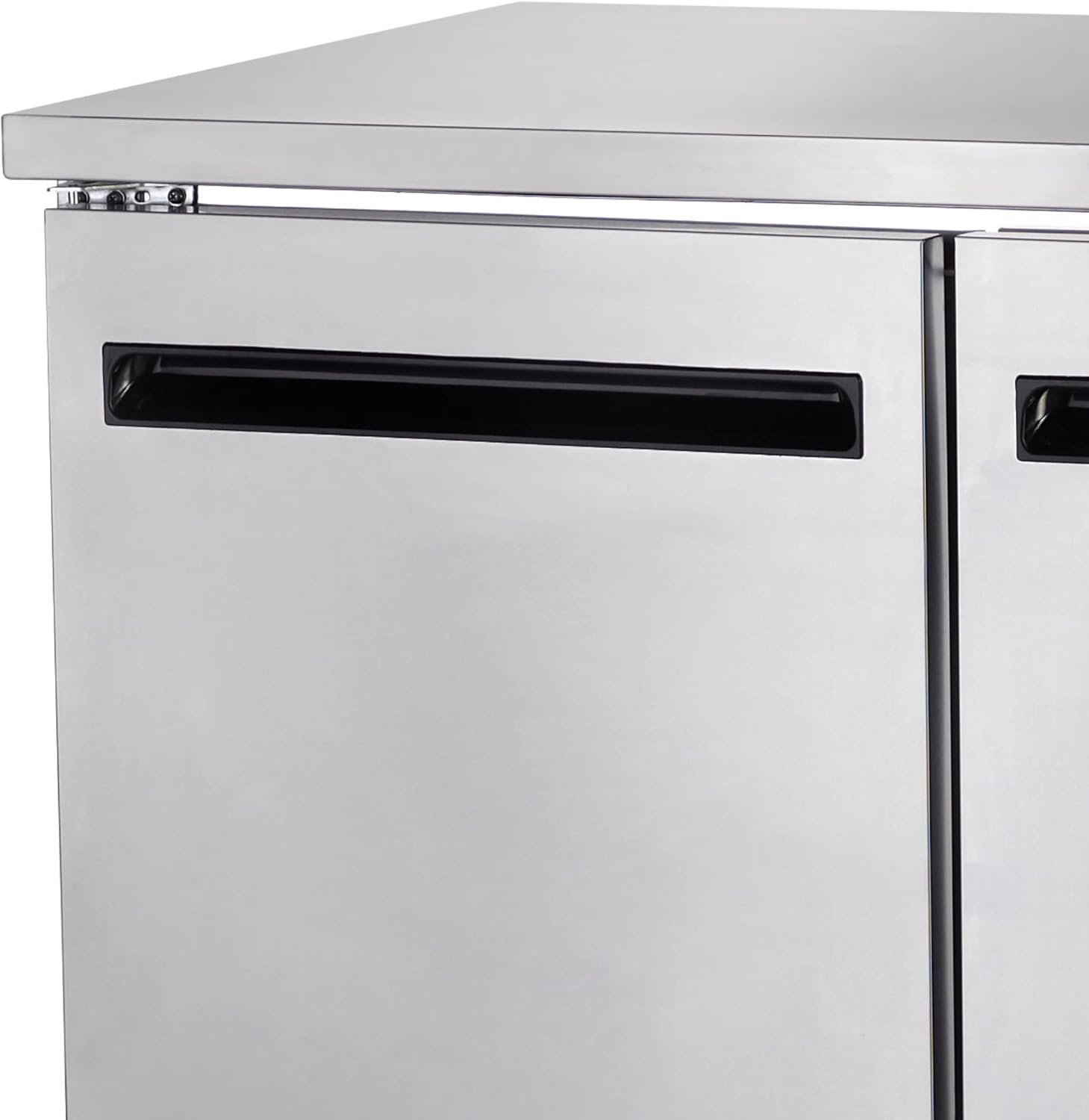 Arctic Air AUC48R 48" Undercounter Worktop Refrigerator - 12 Cubic Feet, 2 Section, 2 Doors, Stainless Steel, 115v