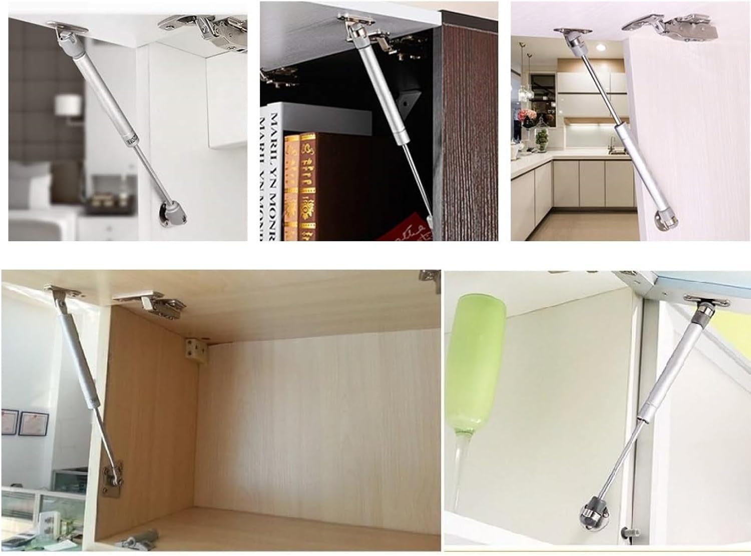 Toy Box Hinges, Cabinet Door HingesDoor Down Stay Gas Spring Support Rod Air Pressure Strut Automatic Slowly Descending Toy Box