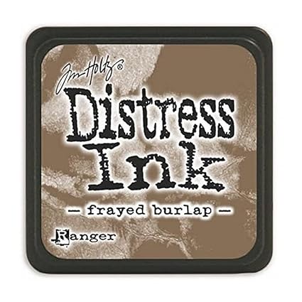 Distress Mini Ink Pad-Frayed Burlap