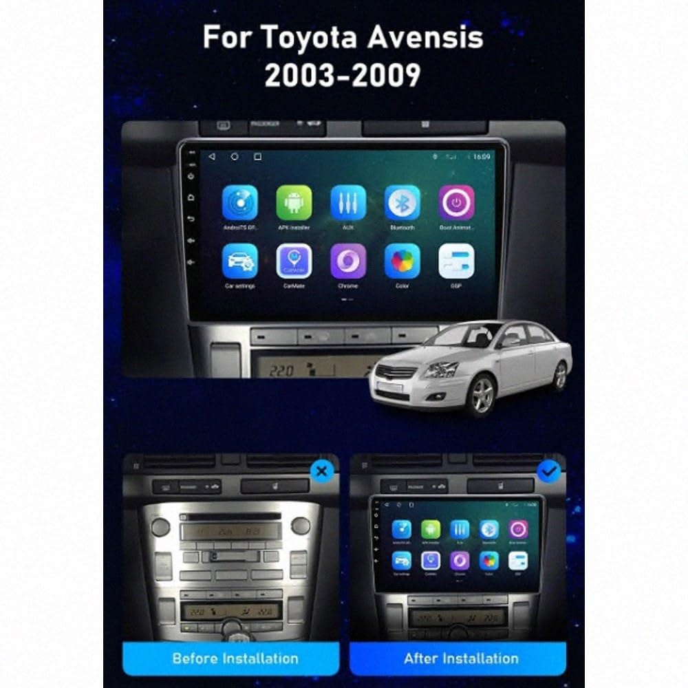 Ekran Z Bezprzewodowym Carplay I Android Auto dla Volkswagen VW Sagitar Jetta Bora 2011-2018 Ekran Dotykowy Hd, Bezprzewodowy Wyświetlacz Apple Carplay Do Samochodu, 8 Rdzeń 8G+256G