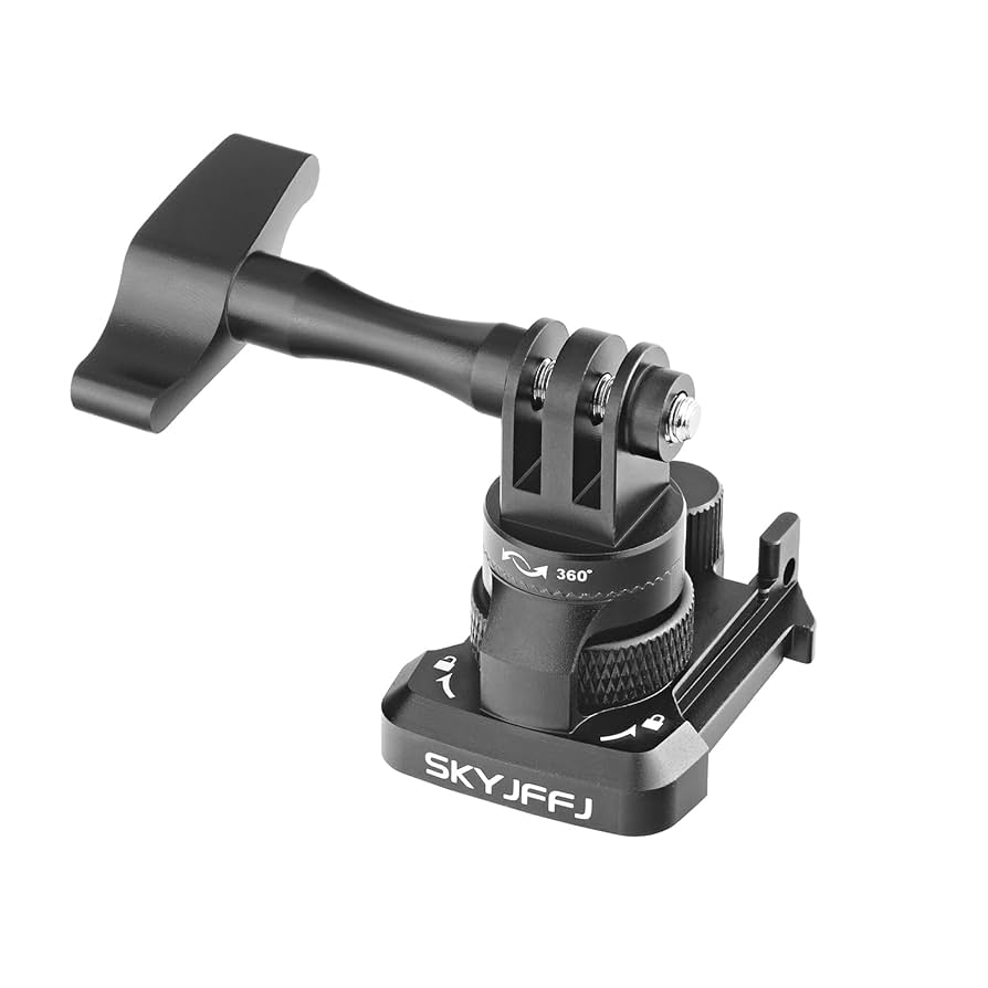 GoPro - 3GFStyle Magnetic 360 Degree Quick-Connect Action Camera Mount with 3