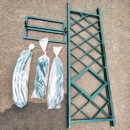 Arche de jardin métallique robuste 250 cm pour décoration extérieure - 8