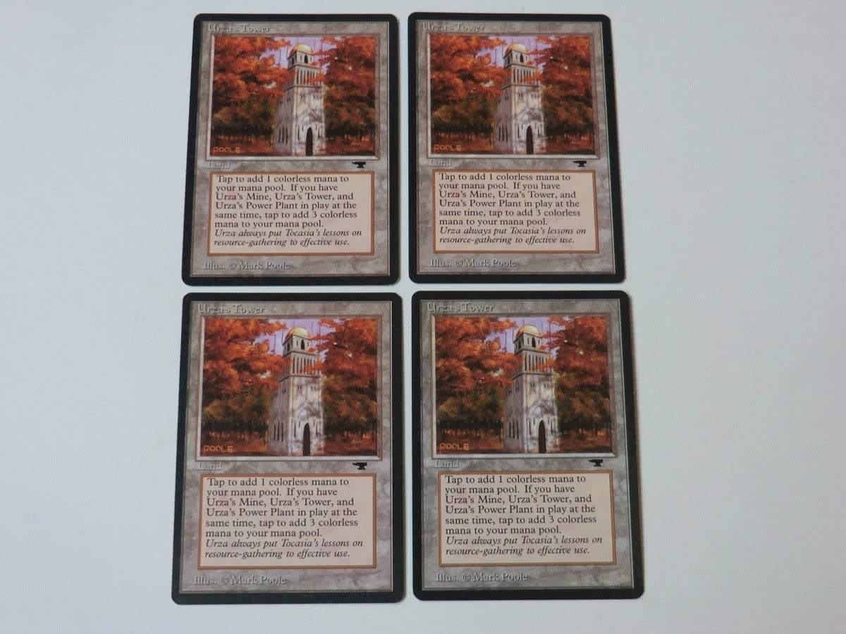 Amazon.co.jp: MTG ウルザの塔 ウルザの鉱山 ウルザの魔力炉 各4枚 