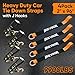 Bolvixor 4 Pack Car Tie Down Straps for Trailers 2