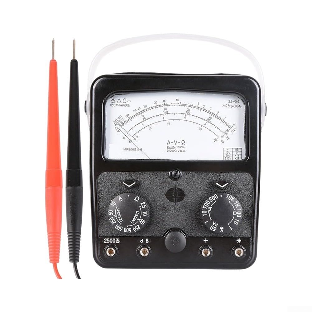 Mechanical Multimeter MF500 Plastic Housing Clear für dial Mechanical(external magnetism)