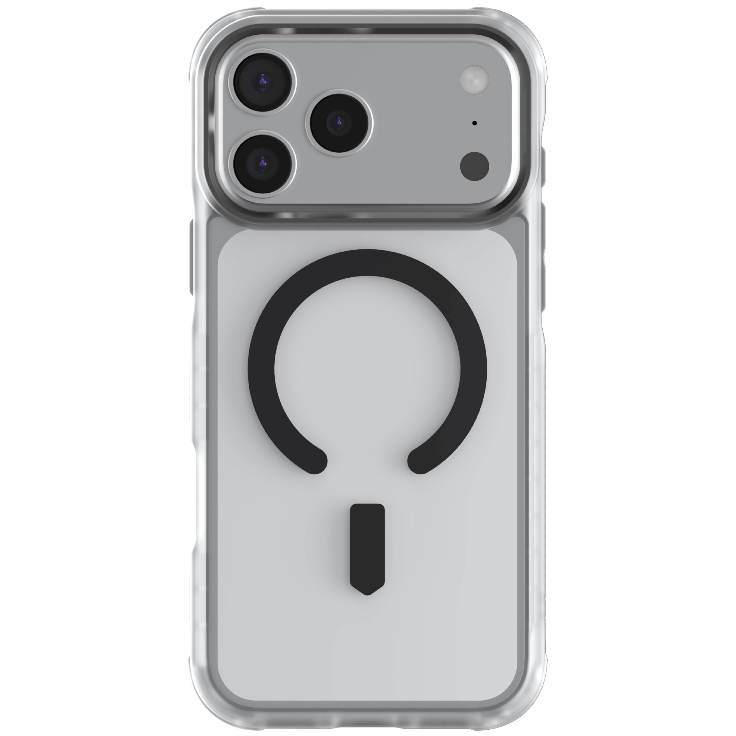 Photo 1 of Ghostek Covert iPhone 17 Pro Max Case Clear - Compatible with MagSafe Accessories, Shockproof Silicone, Minimalist Phone Cover Designed for Apple iPhone17 Pro Max (6.9 Inch, Clear Matte)
