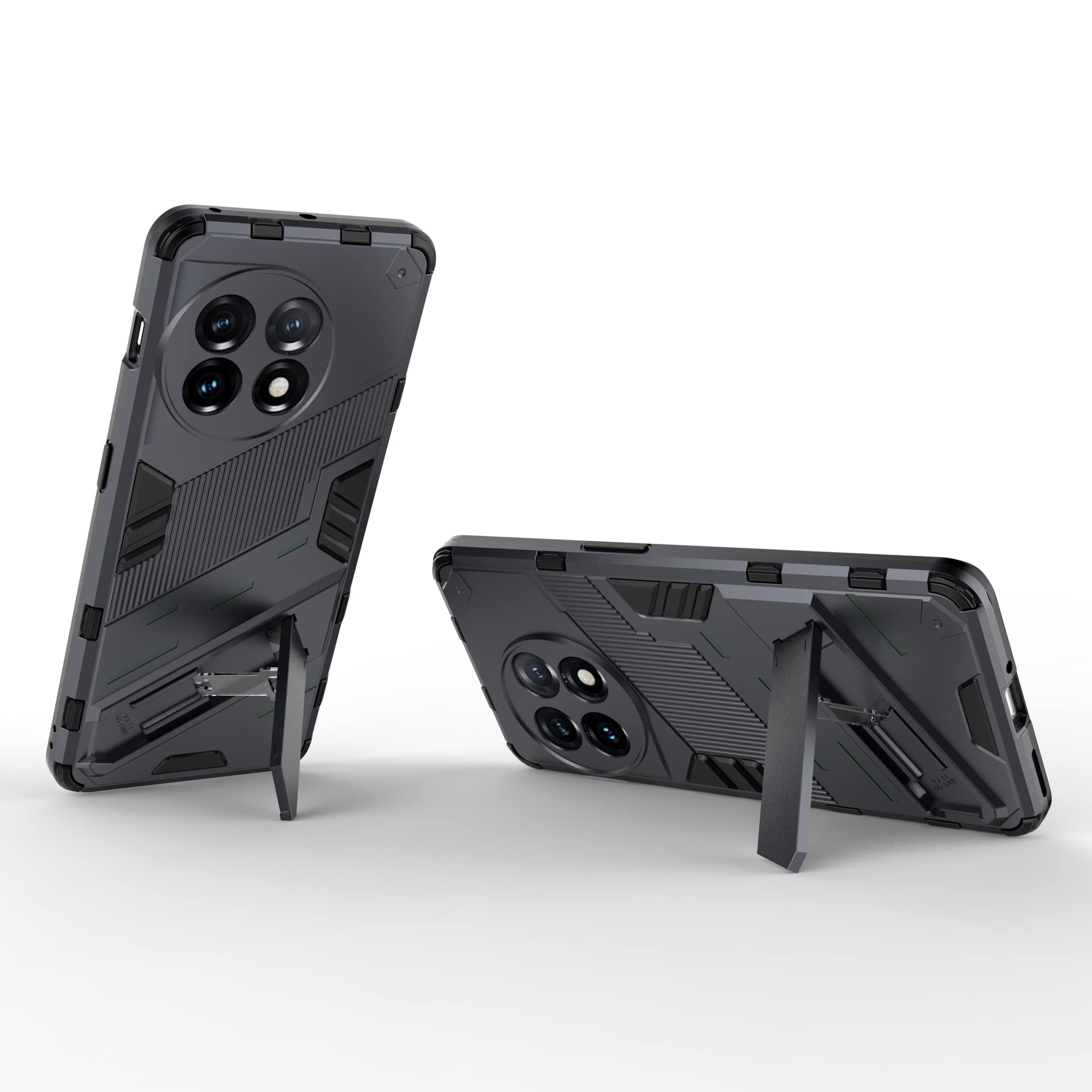 teroxa Custodia compatibile con Oneplus 11, custodia protettiva per lenti fotografiche Cover in TPU Cover posteriore rigida per PC Oneplus11 (blu