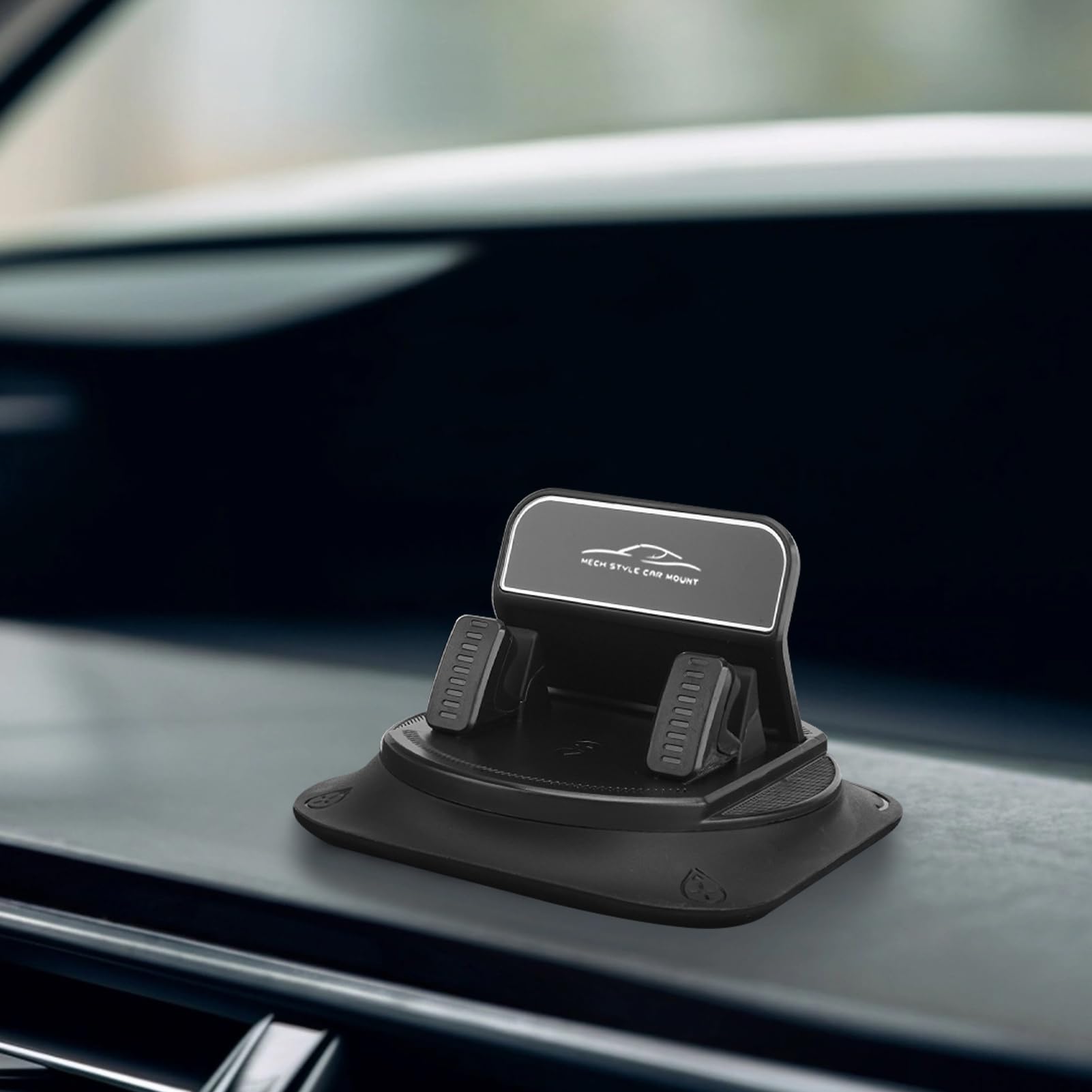 Soporte de teléfono para salpicadero, Soporte de Silicona para teléfono Celular, Organizador automotriz, Herramienta Adhesiva Segura y compacta para Minivan, sedán, camioneta, 4.1 x 4.1 x