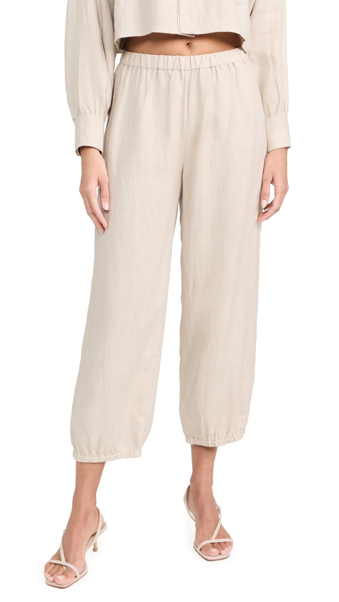 Suzie Kondi Womens Delos Linen Pants
