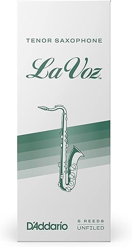 Miniatura 2 de La Voz - Cañas de saxofón tenor, tamaño mediano, paquete de 5
