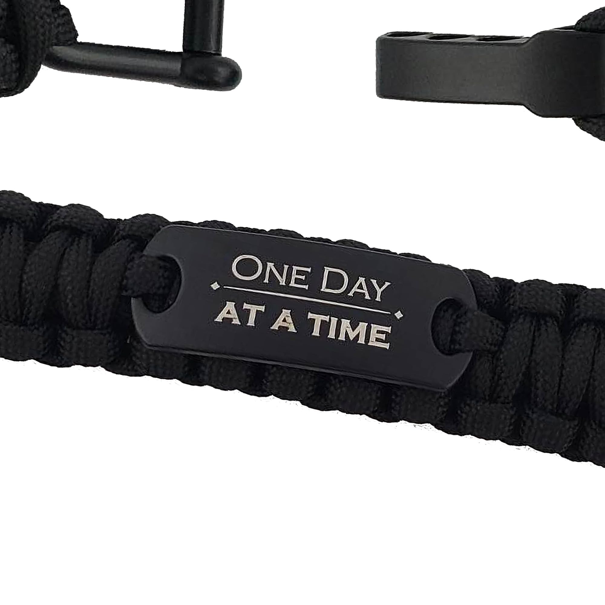 Sobriety Gifts for Men, One Day at a Time, Sober Gifts for Men, 1 Year Sobriety Gifts, Sobriety Bracelet for Men, Motivational Bracelets, Sobriety Gifts, One Year Sober Gifts for Men
