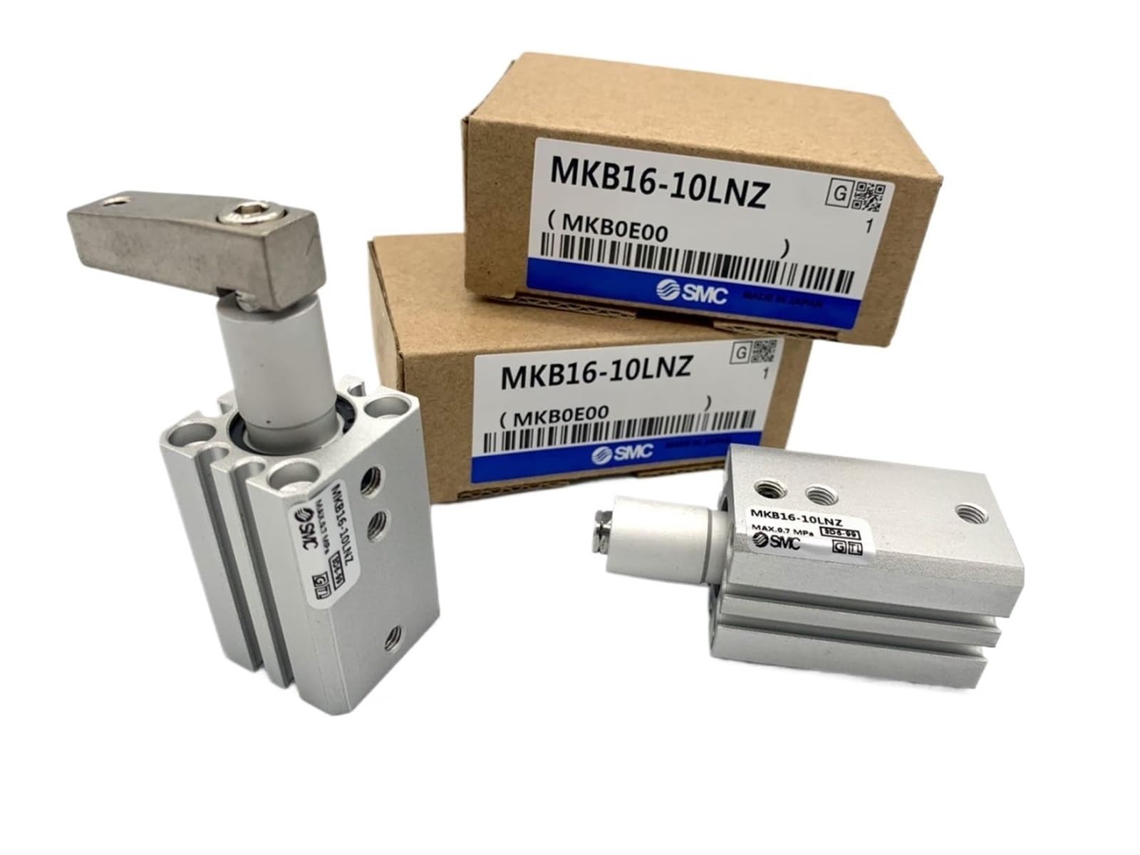 Cylindre MKB32-10LZ pneumatique rotatif de serrage pour guidage d'automatisation