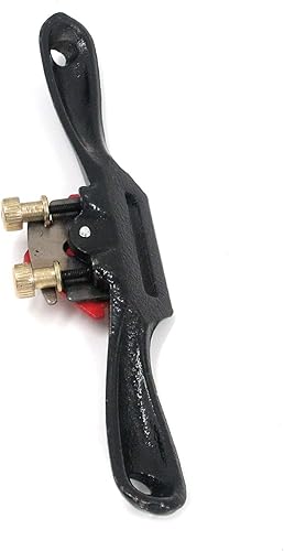 Miniatura 3 de T Tulead Metal Spokeshave ajustable radios afeitado carpintería mano herramienta de corte con cuchillas