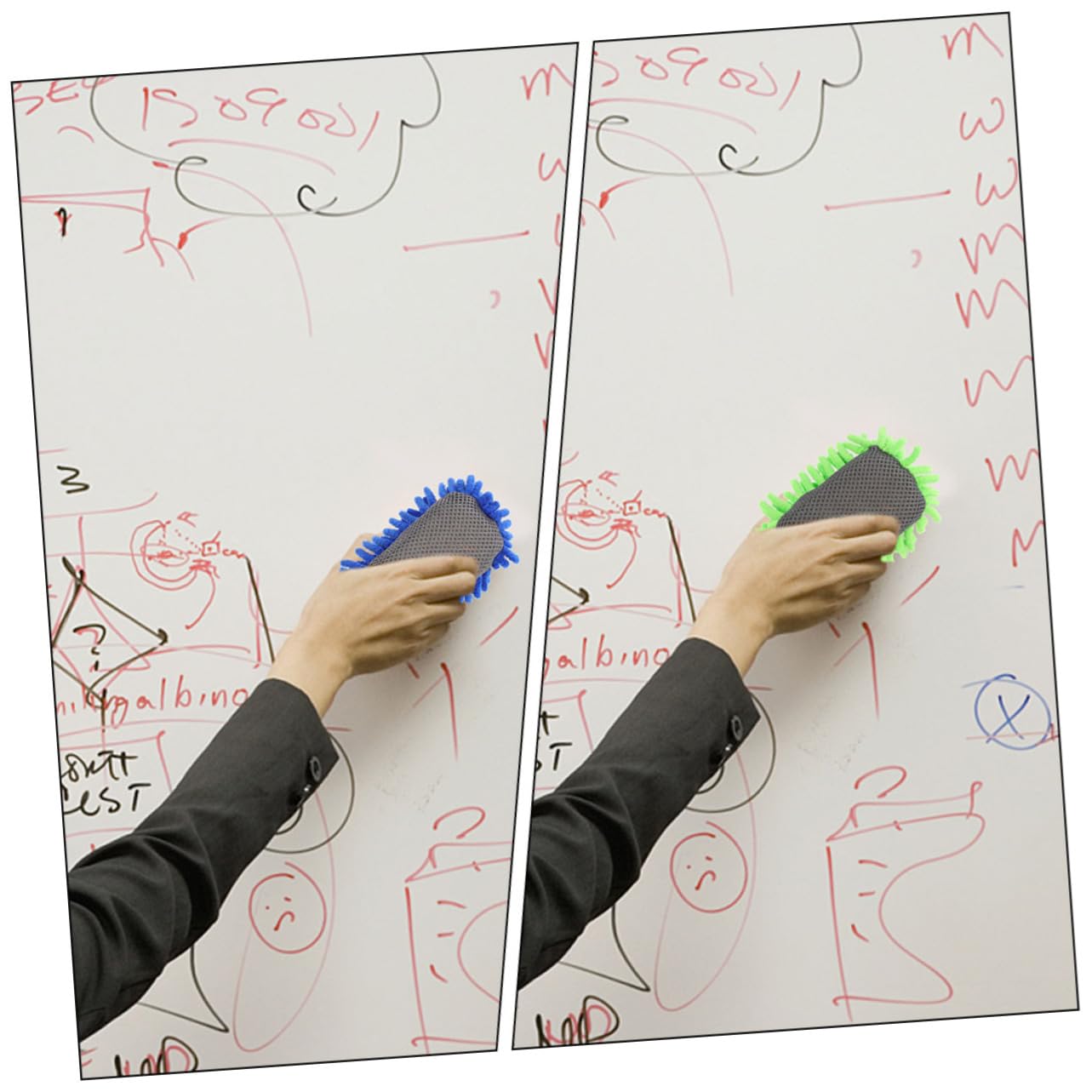 Gadpiparty 4 Sätze Radiergummi Fürs Klassenzimmer Whiteboard Wischwerkzeug Whiteboard Zubehör Bürozubehör Klassenzimmer Zubehör Unterrichtsbedarf Stifte Lehrergeschenk 4 Stück * 4