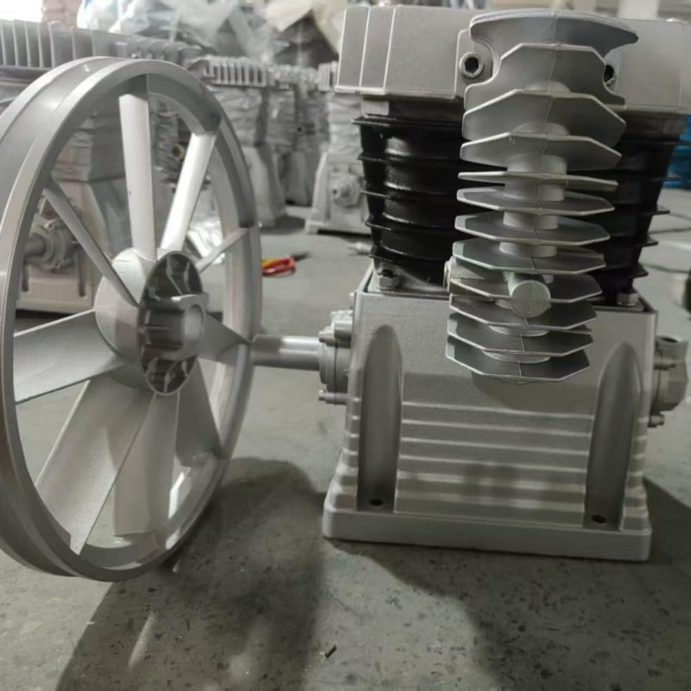 Puleggia del motore del compressore d'aria di 350mm, puleggia di alluminio del metallo del compressore d'aria della cinghia della cinghia della puleggia del volano, parti di ricambio della pompa