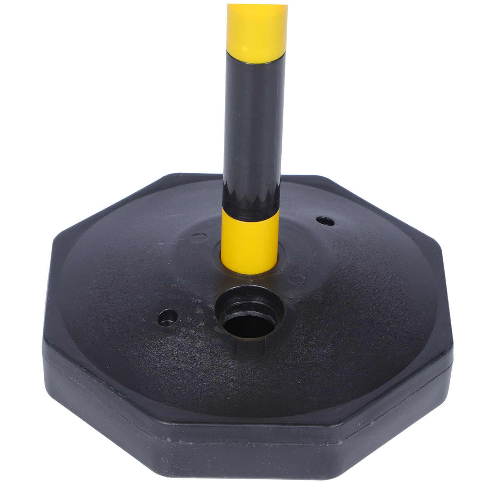 Poteau de Barrière de Sécurité Réglable en Plastique, Lot de 2