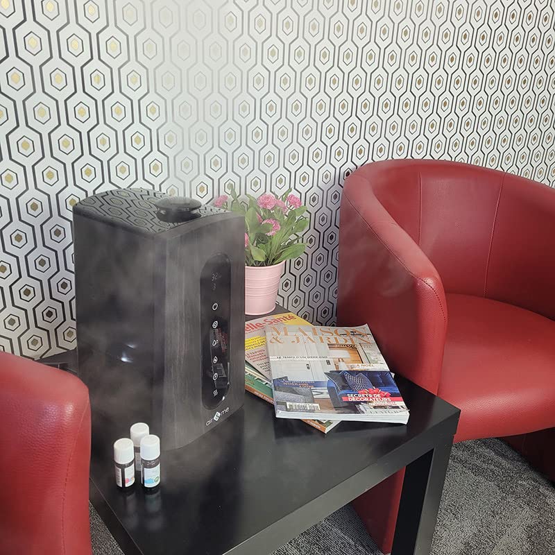 powietrza CLARENCE | Nawilżacz parowy - Hybrydowa o mocy 0,33 l/godzina, cicho! Minimalny poziom hałasu 35 dB, Funkcje nawilżacza: Funkcja aromaterapii