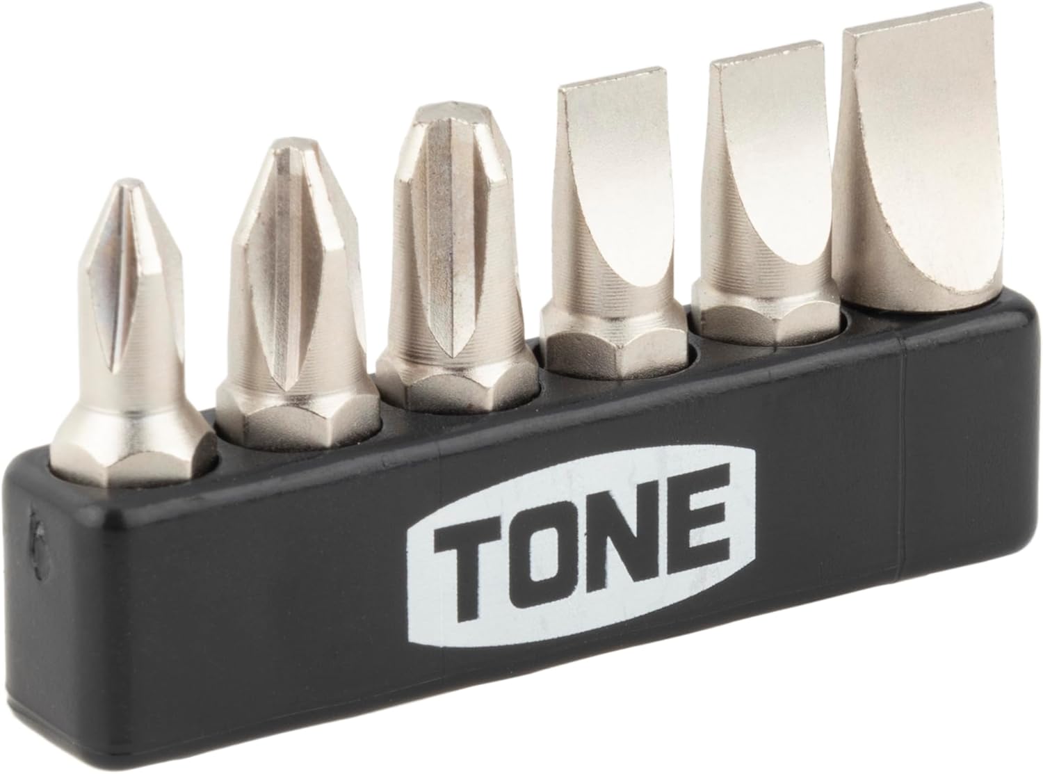 Tone BTPM6S Screwdriver Bit Set, Bit Insert, 6 Pieces